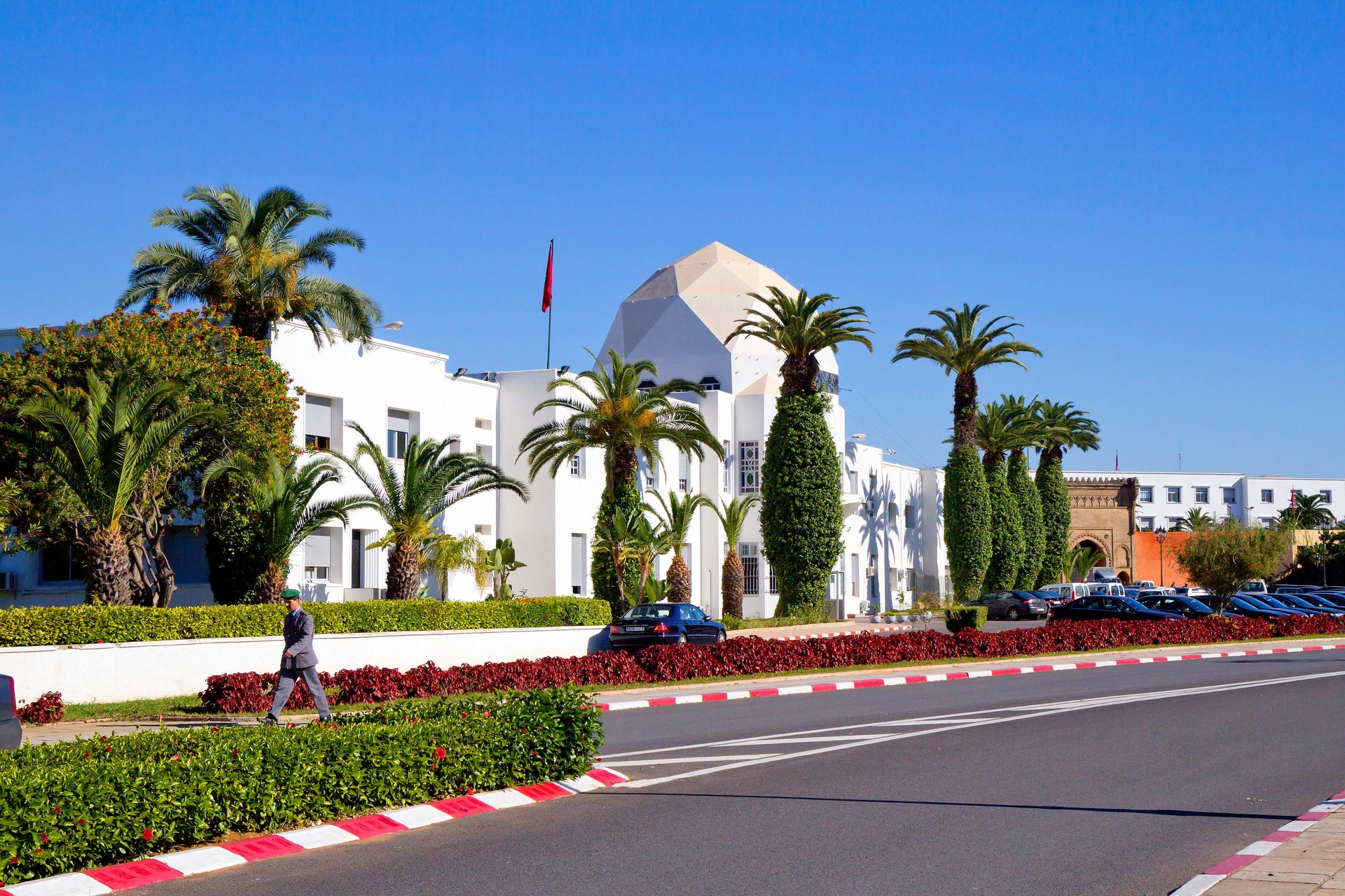 Rabat, Morocco, Territory of the Royal Palace.